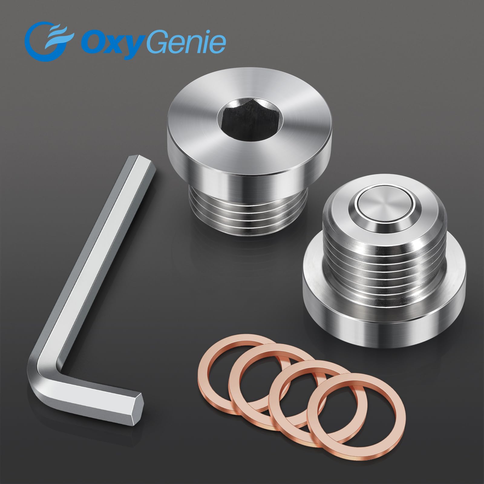 Amazon.com: OxyGenie 2PCS Stainless Steel Rear Transmission Oil